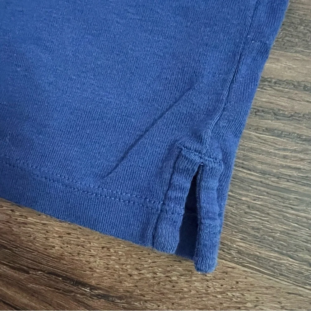 Gymboree Blue Polo Classic Knit Top school uniform girls size 6